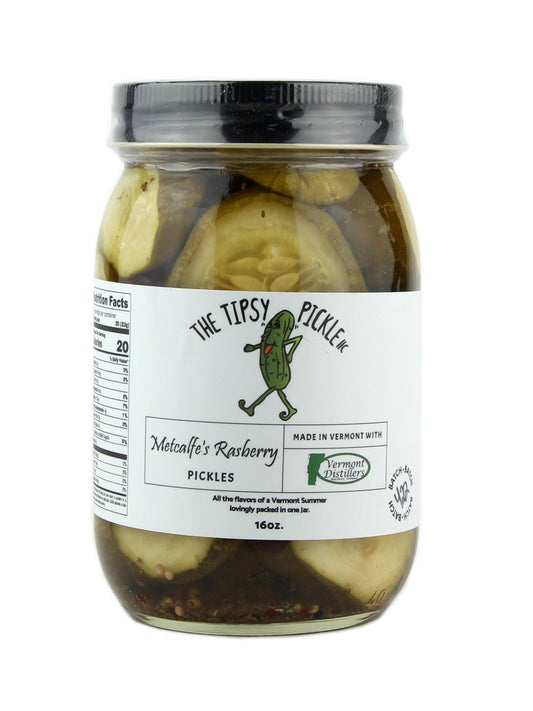The Tipsy Pickle - Metcalfe's Raspberry Pickles - A Slice of Vermont